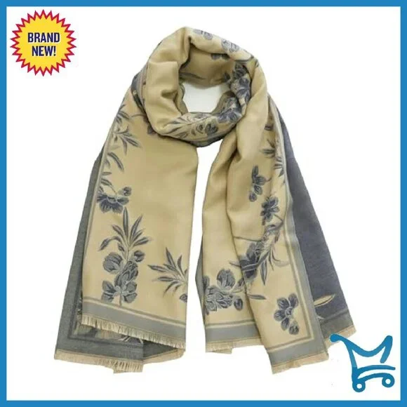 Extra Large Soft Cashmere Feel Scarf Shawl Wrap Winter Warm